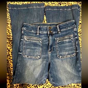 Next level Stretch AE flare Jeans Size 10